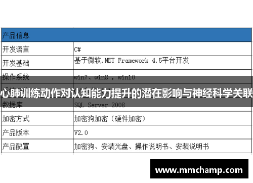 心肺训练动作对认知能力提升的潜在影响与神经科学关联